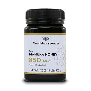 Wedderspoon Raw Premium Manuka Honey, Mgo 850, 17.6 Oz, Unpasteurized New Zealand Honey, Traceable From Our Hives To Your Home