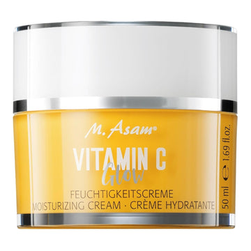 M. Asam Vitamin C Glow Face Cream (1.69 Fl Oz) – Hydrating Face Moisturizer With Vitamin C, Skincare For Radiant Skin, Face Lotion For Smooth & Glowing Beauty