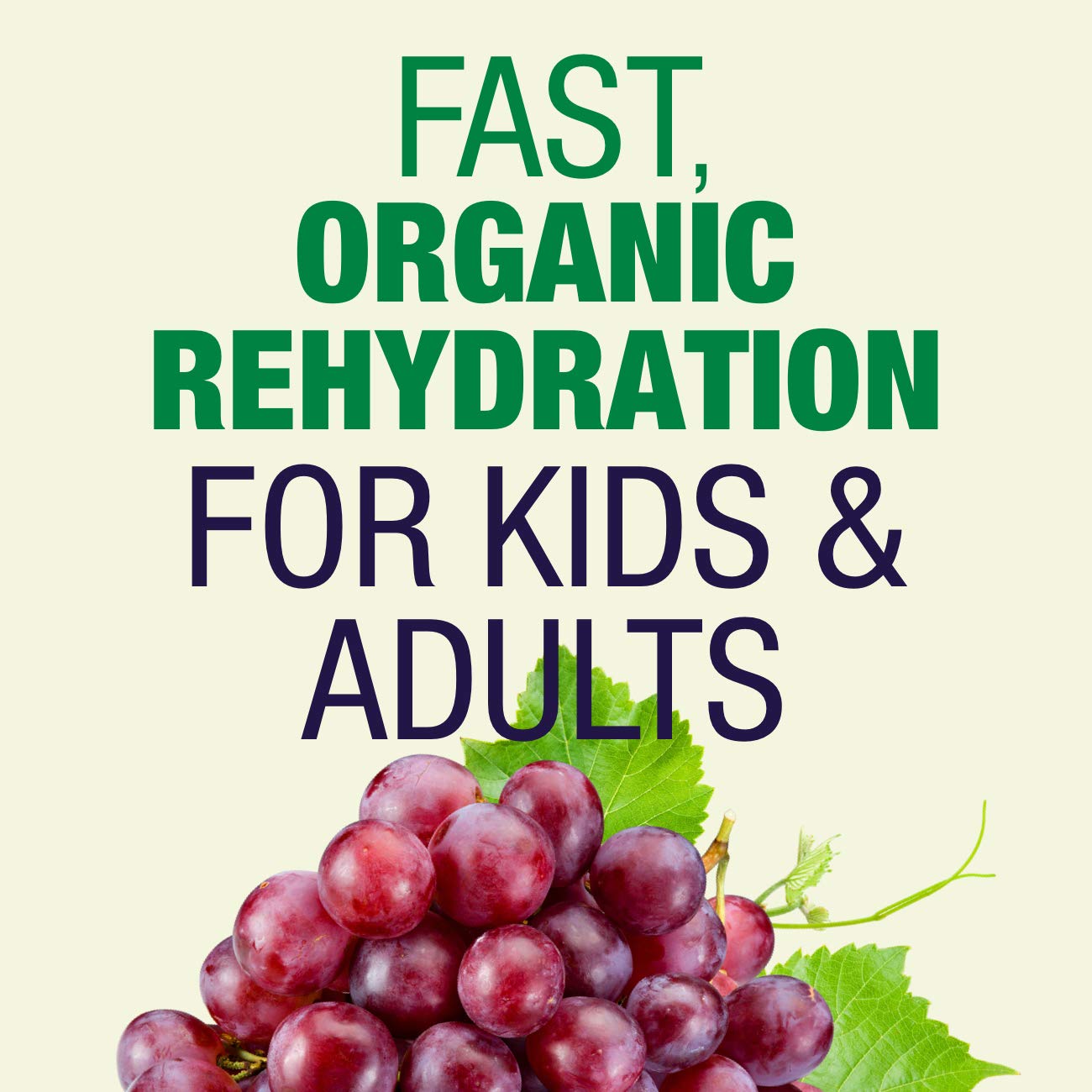 Pedialyte Organic Electrolyte Drink, Advanced Hydration For Kids & Adults, With Zinc For Immune Support, Grape, 1 Liter 33.8 Fl Oz (Pack Of 4)