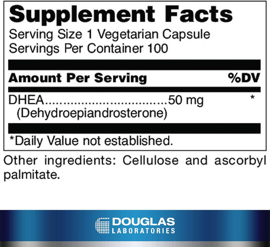 Douglas Laboratories Dhea 50 Mg | Micronized Supplement To Support Imm