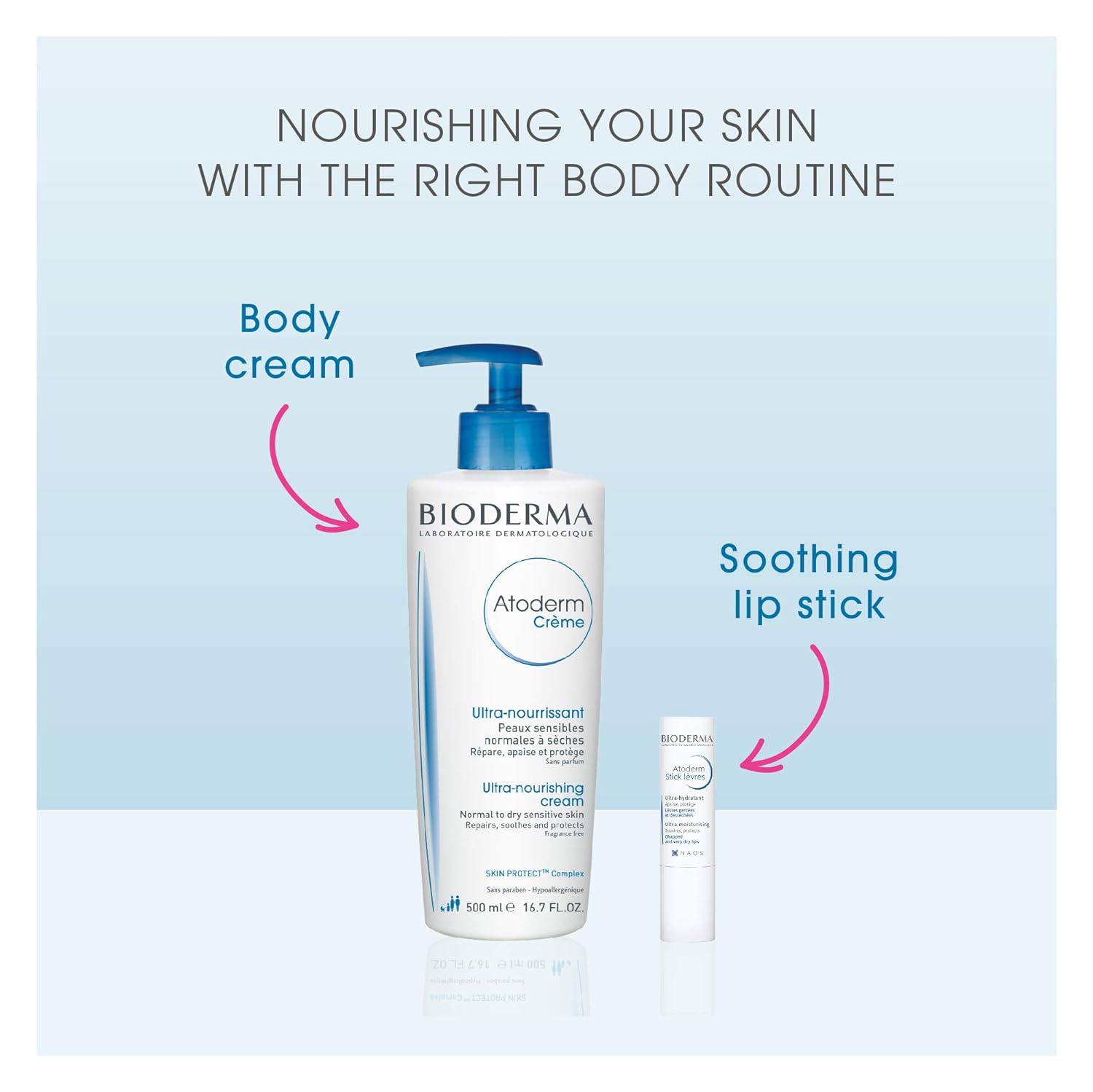 Bioderma - Atoderm - Hands and Nails Cream - Nourishes and Restores - Hand Cream for Sensitive Dry to Very Dry Hands : Everything Else