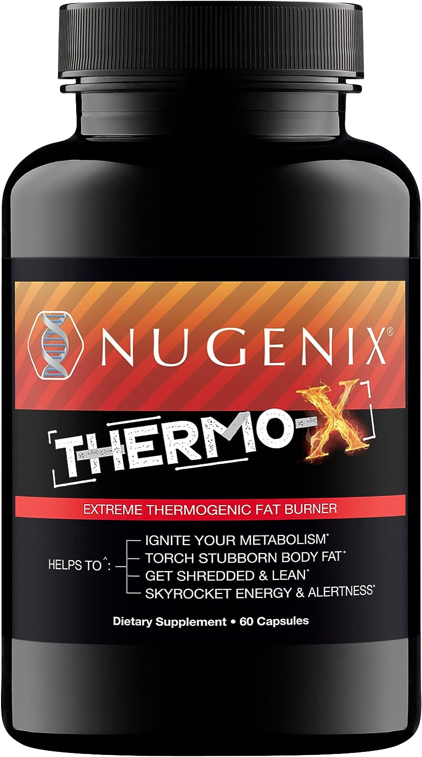 Nugenix Total-T & Nugenix Thermo-X Free and Total Testosterone Booster & Fat Burner Supplement Bundle : Health & Household