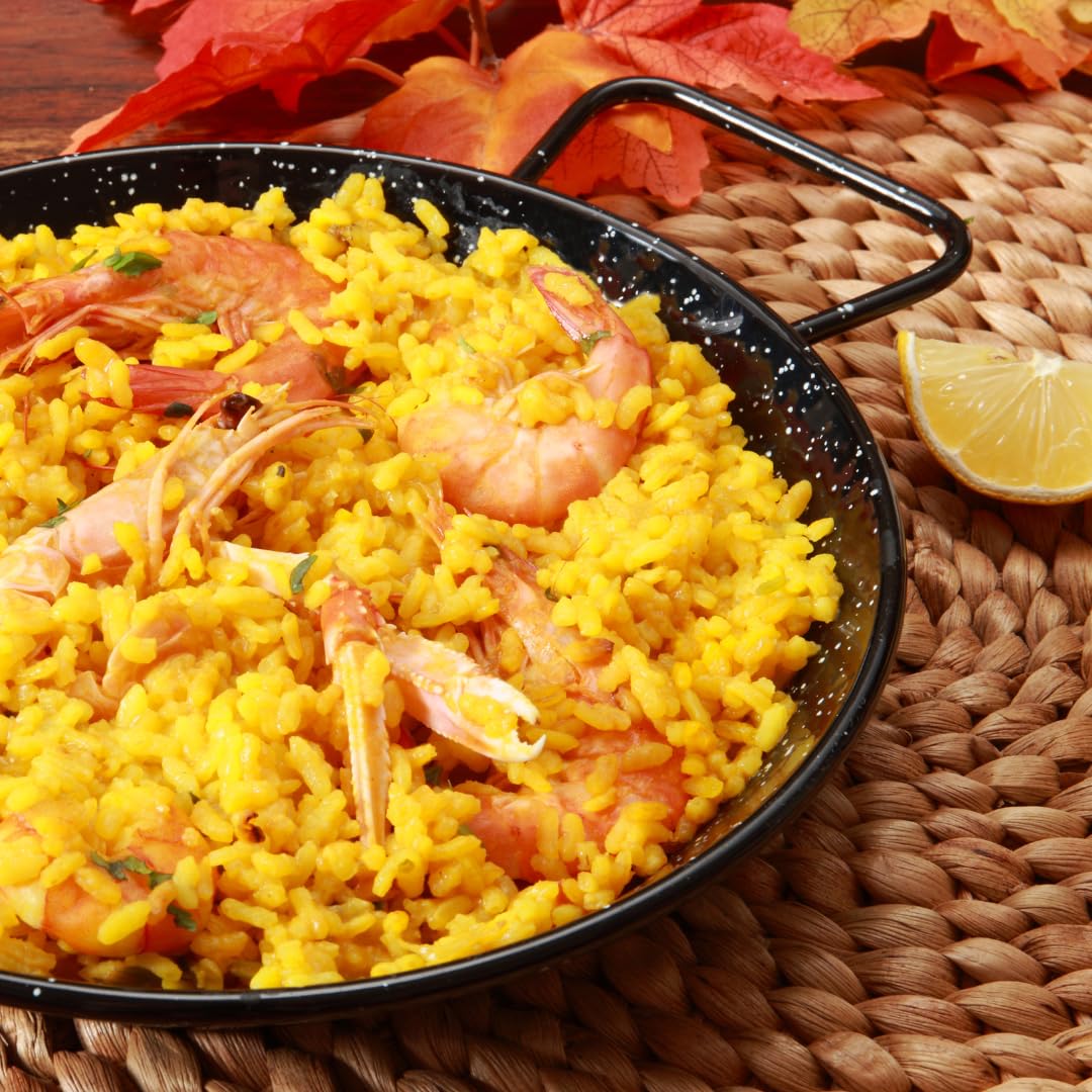 Birch & Meadow Paella Seasoning, 1.3 lb, Authentic Spanish Spice Blend, Contains Saffron, Paella Valenciana : Grocery & Gourmet Food