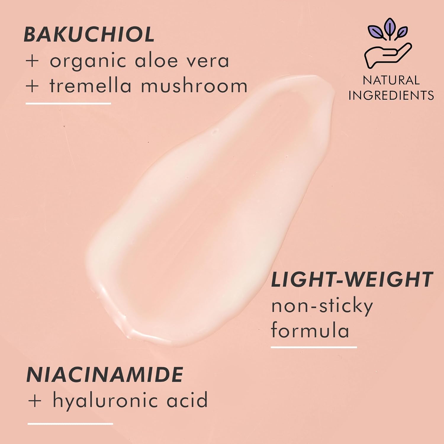 Bakuchiol Face Serum - USA Made with Natural & Organic Ingredients, Plant Based Retinol Alternative for Sensitive Skin, Smoothes Wrinkles & Fine Lines, Anti Aging Serum for Face, Skin Care Serum : Beauty & Personal Care