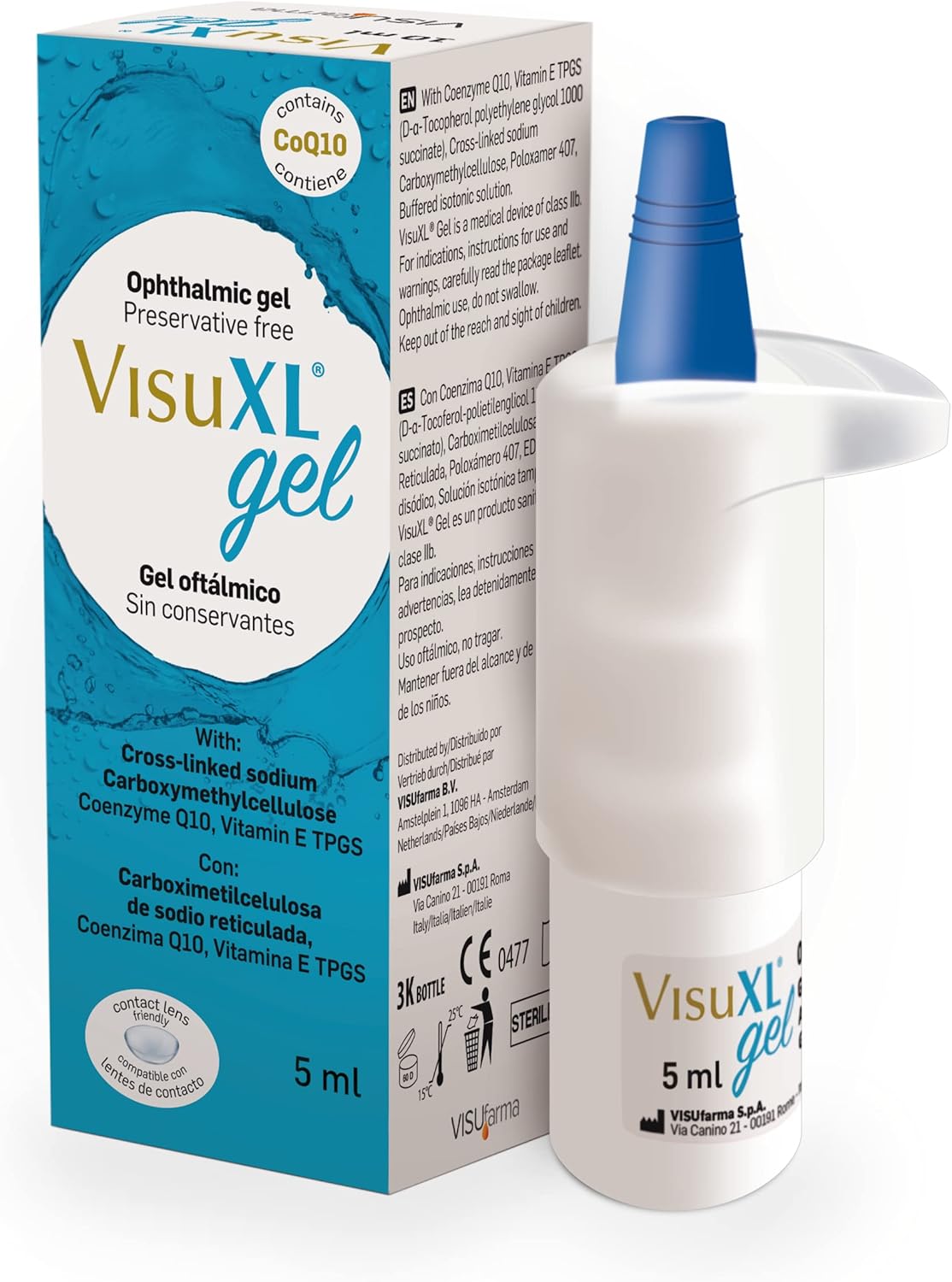 Visuxl Gel Drops 5 Millilitres X2 Pack