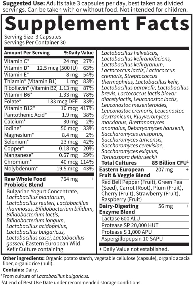 Garden Of Life - Raw Probiotics Women - 90 Vegetarian Capsules