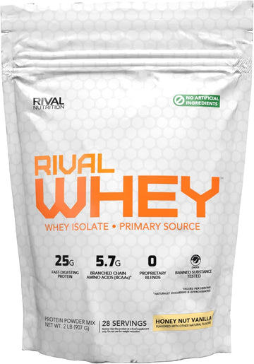 Naturally Flavored Rival Whey - Honey Nut Vanilla 2Lb