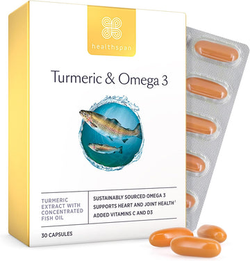 Healthspan Turmeric & Omega 3
