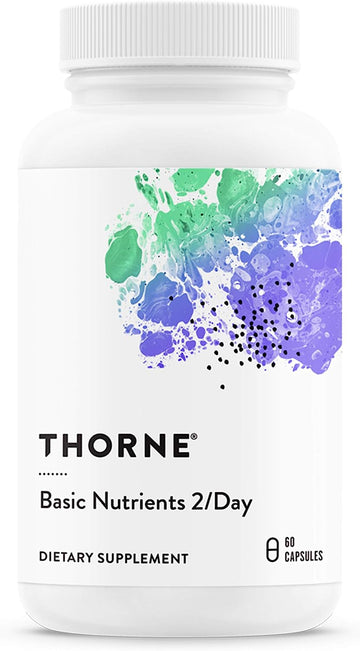 Thorne Basic Nutrients 2/Day - Comprehensive Daily Multivitamin with O