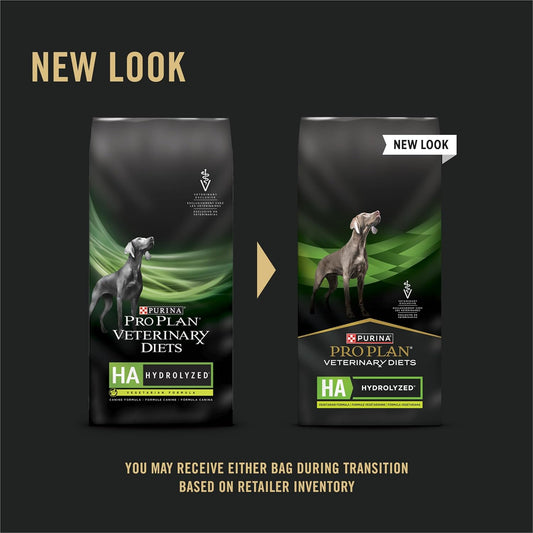 Purina Pro Plan Veterinary Diets Ha Hydrolyzed Protein Dog Food Dry Vegetarian Formula - 25 Lb. Bag