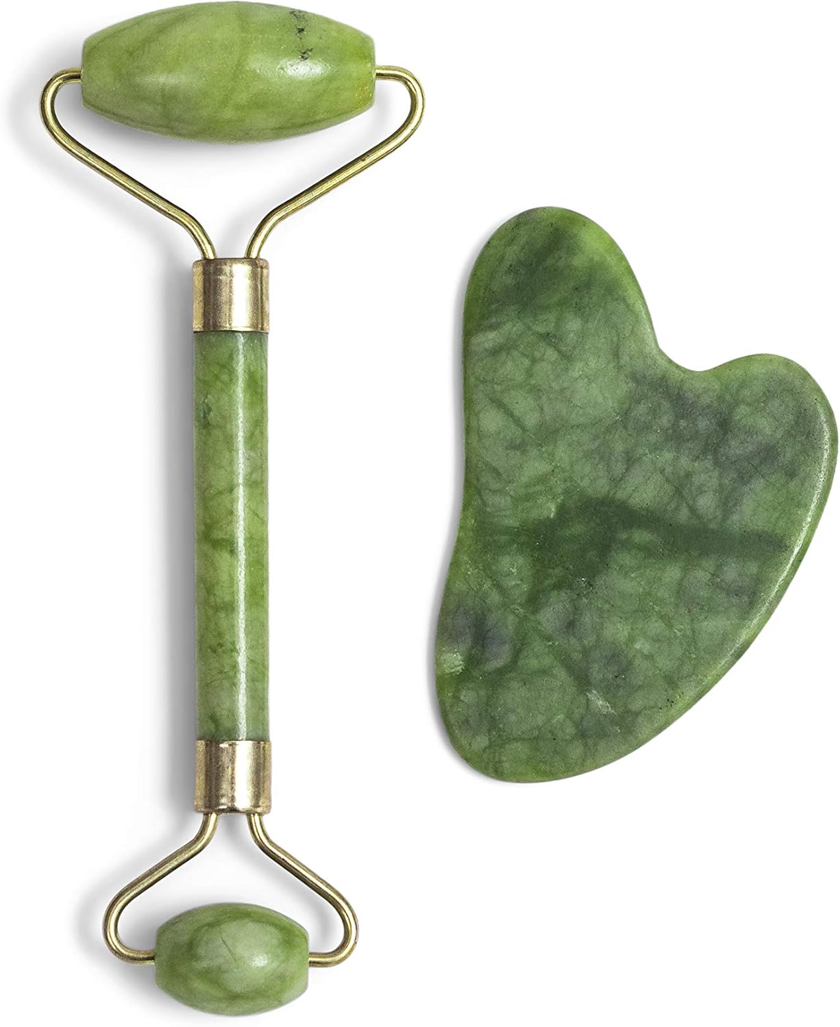 Zoë Ayla Jade Roller And Gua Sha Set