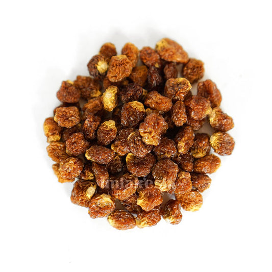 Imlak’Esh Organics - Organic Golden Berries - Superfruit Berries With Antioxidants And Vitamin C - Healthy Vegan Snacks With No Added Sugar - Non-Gmo, And Gluten Free (16Oz Glass Jar)