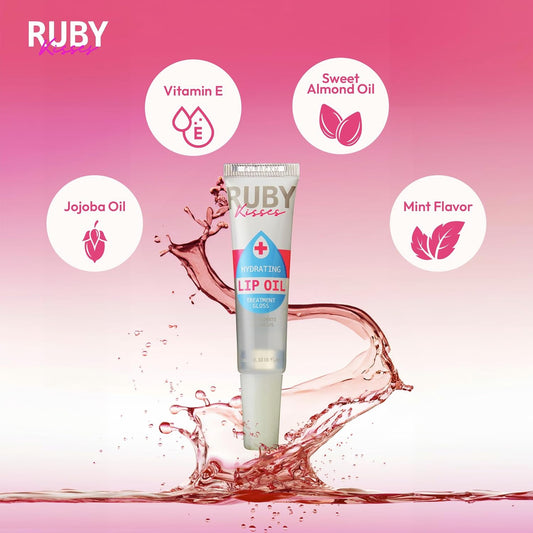 Ruby Kisses Hydrating Lip Oil Clear Rlo01 (1 Pack)