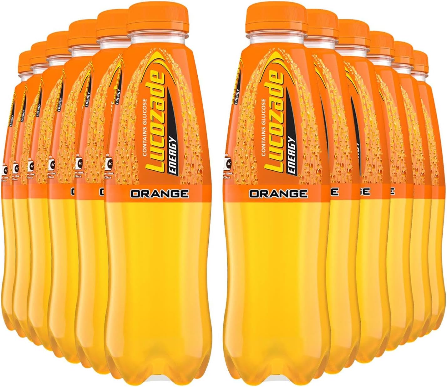 Lucozade Energy Orange Crush Drink (Pack Of 12)
