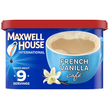 Maxwell House International French Vanilla Café Instant Coffee (8.4 Oz Canister)