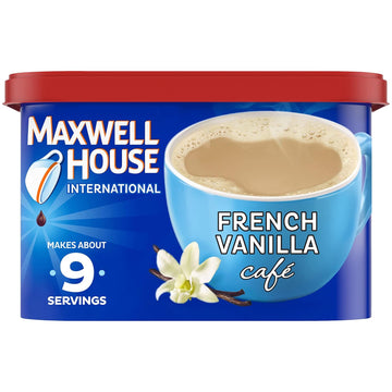 Maxwell House International French Vanilla Café Instant Coffee (8.4 oz Canister)