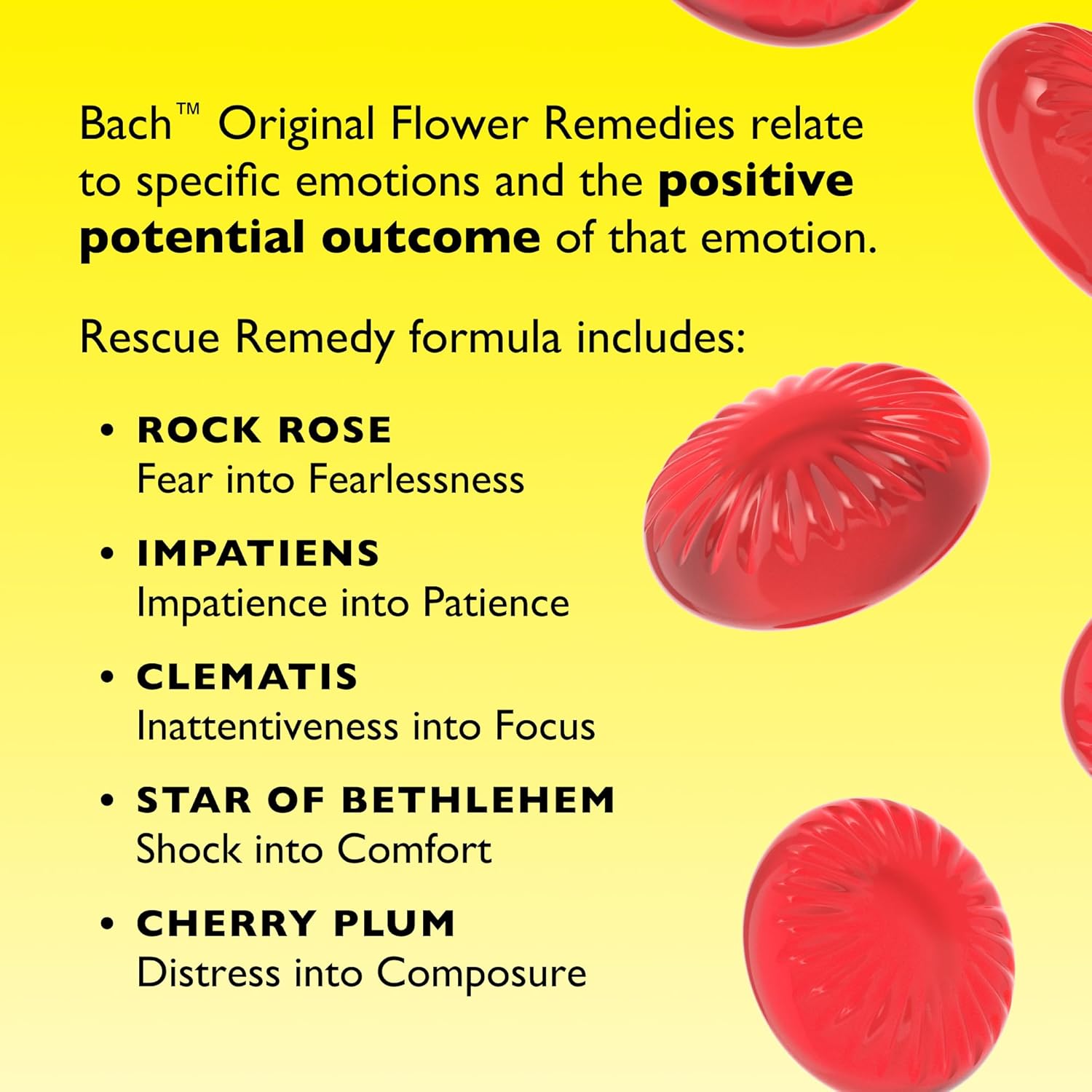 Rescue Pastilles (Watermelon), Soothing Emotional Wellness Pastilles, Travel Size On The Go Calming Pastilles, Alcohol-Free, Sugar Free, Natural Flower Essences : Amazon.co.uk: Health & Personal Care