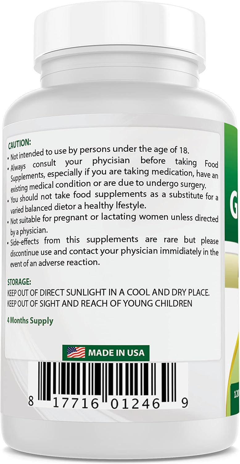Best Naturals Ginkgo Biloba 120 mg 120 Capsules : Health & Household