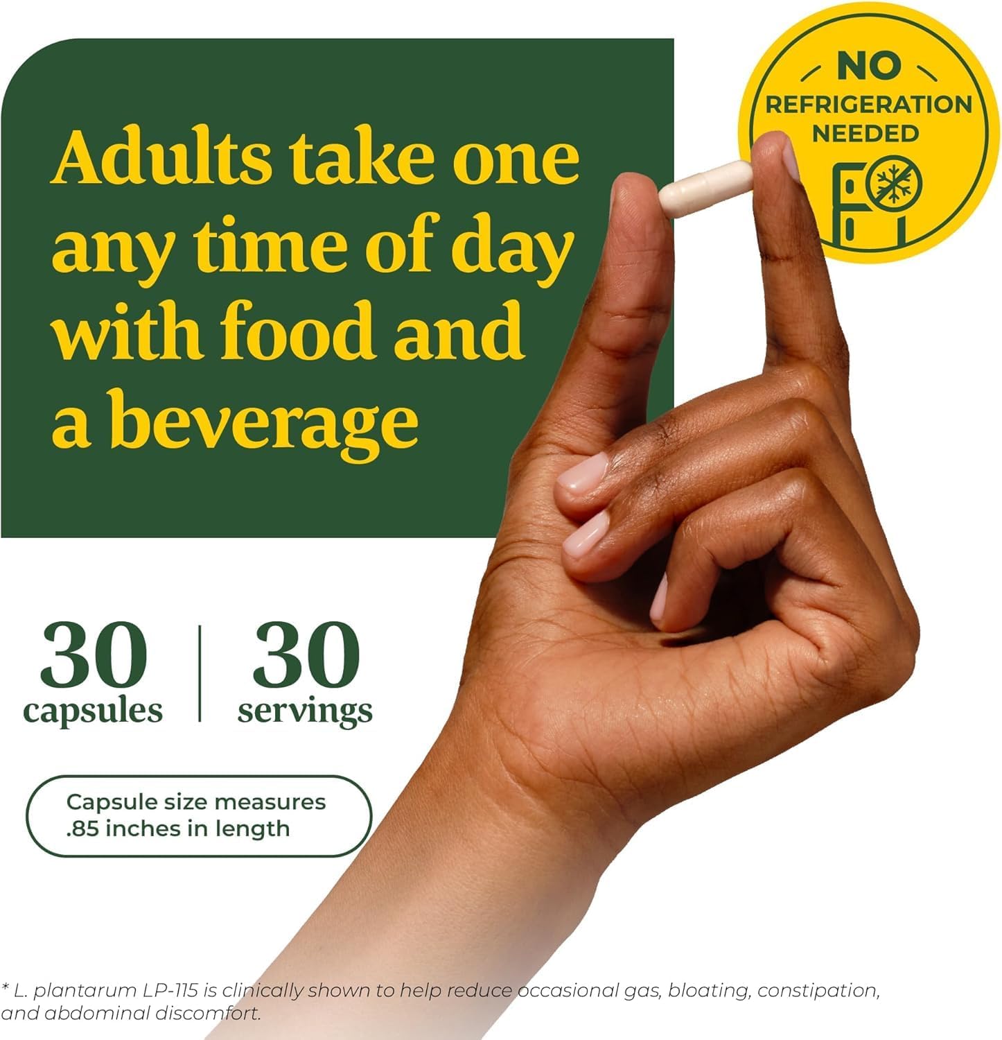 Megafood Digestive Probiotic - 12 Strain Vegetarian Probiotics For Women & Men, 30 Billion Cfus, Support Gut Health, Probiotics For Digestive Health Help Relieve Occasional Gas & Bloating, 30 Capsules : Health & Household