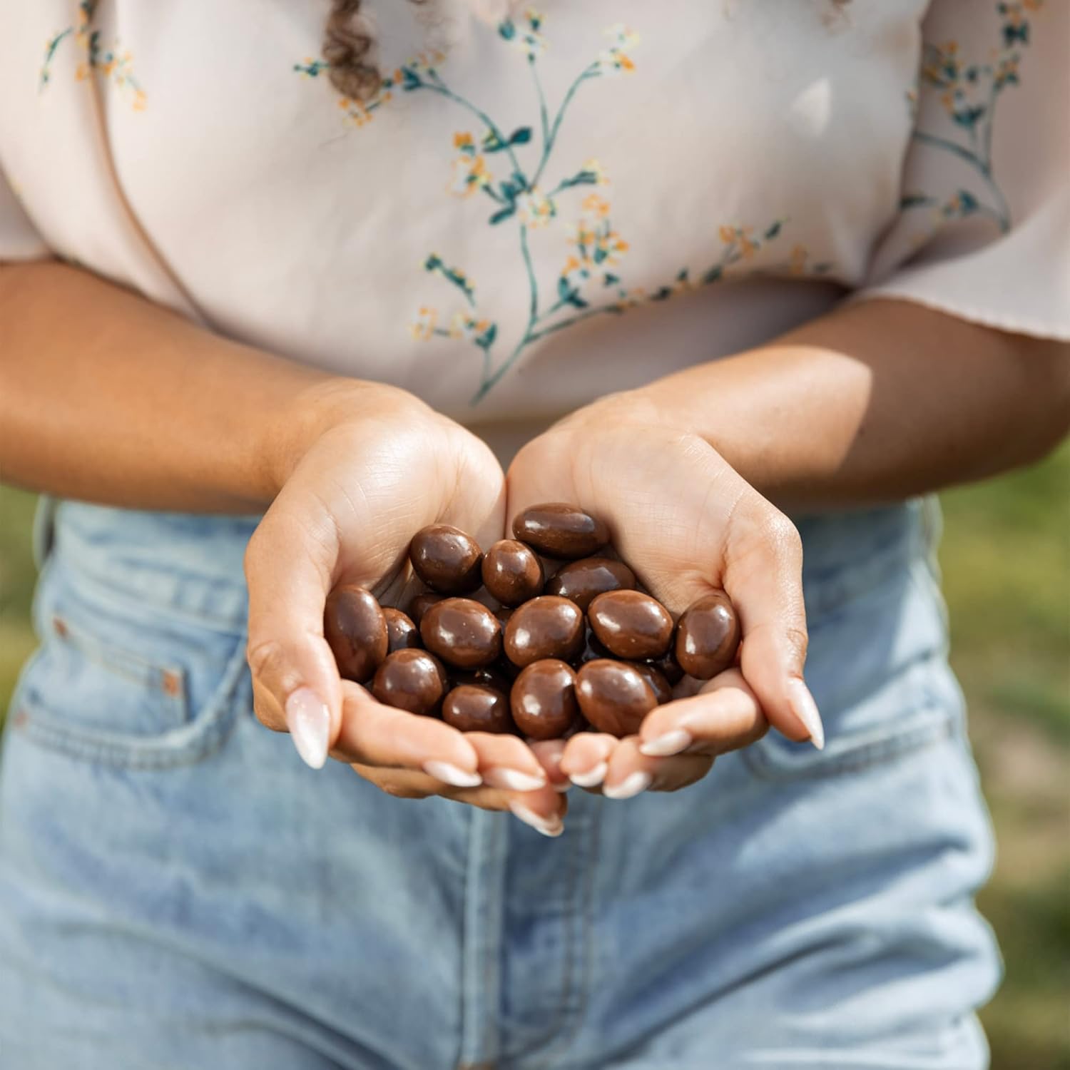 Choczero Chocolate Covered Toffee Almonds, Milk Chocolate, Roasted Nuts Dipped In Sugar Free Brittle, Gluten Free, Healthy Snack, 3.5 Ounce (Pack Of 4)