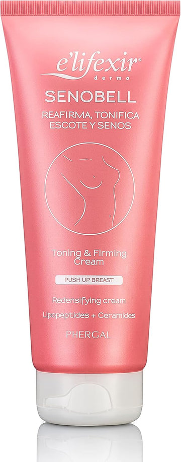 E'Lifexir Senobell – Breast Firming Cream | Breast And Neckline Toner | Anti-Stretch Marks | Tensioner And Volume Effect | More Nourishing And Firm Breast | Deep Moisturizing | 200 Ml