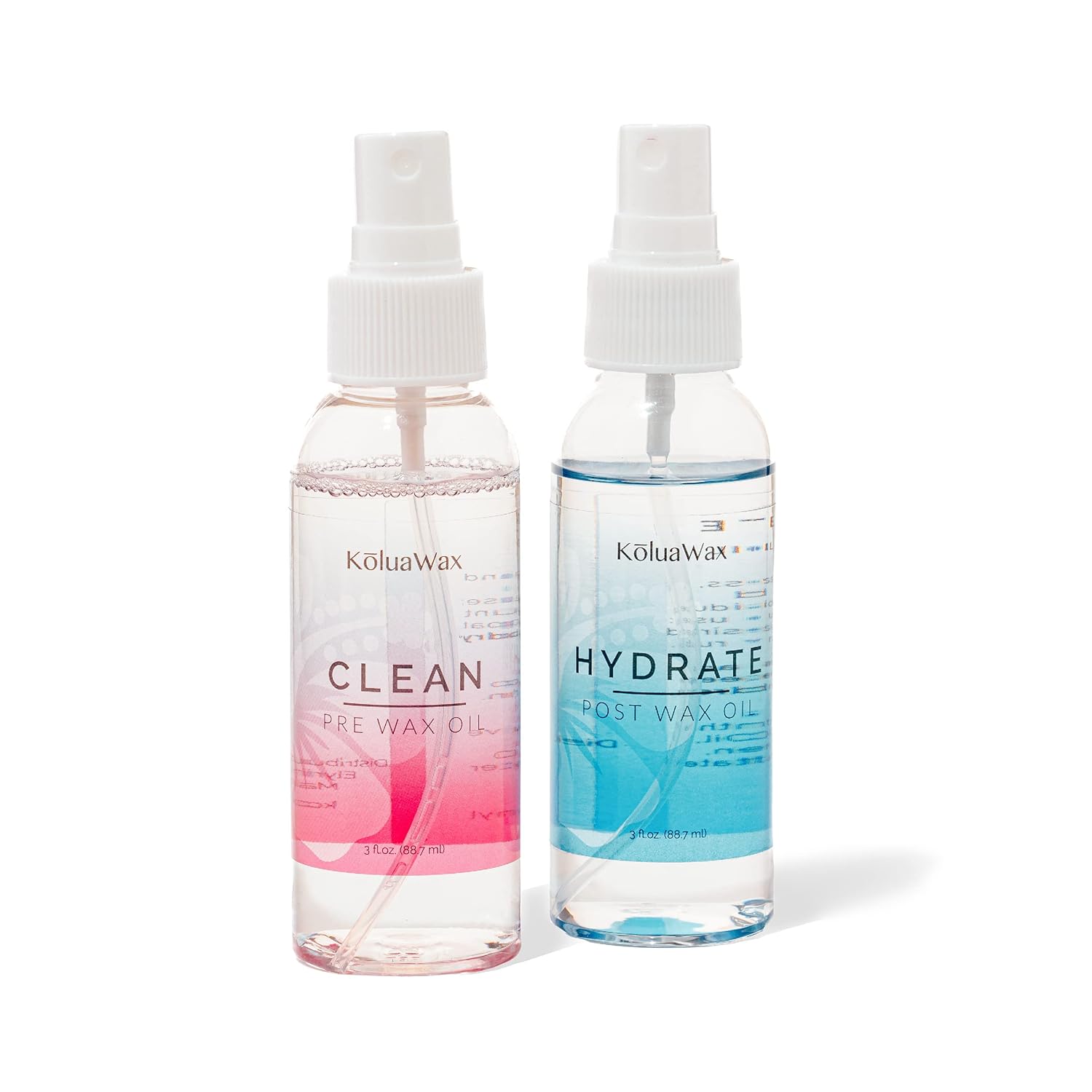 Clean & Hydrate At Home Waxing Kit Oils – Pre Wax Cleanser Preps & Protects Skin – Post Body & Facial Wax Oil Soothes, Reduces Redness, Removes Residue – Make Hair Removal Easy By Koluawax, 3 Oz. Each : Beauty & Personal Care
