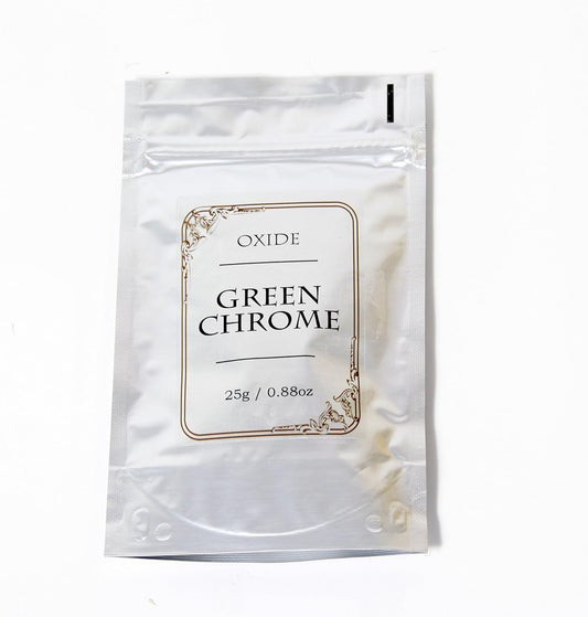 Mystic Moments | Green Chrome Oxide Mineral Powder 25g Natural Vegan GMO Free