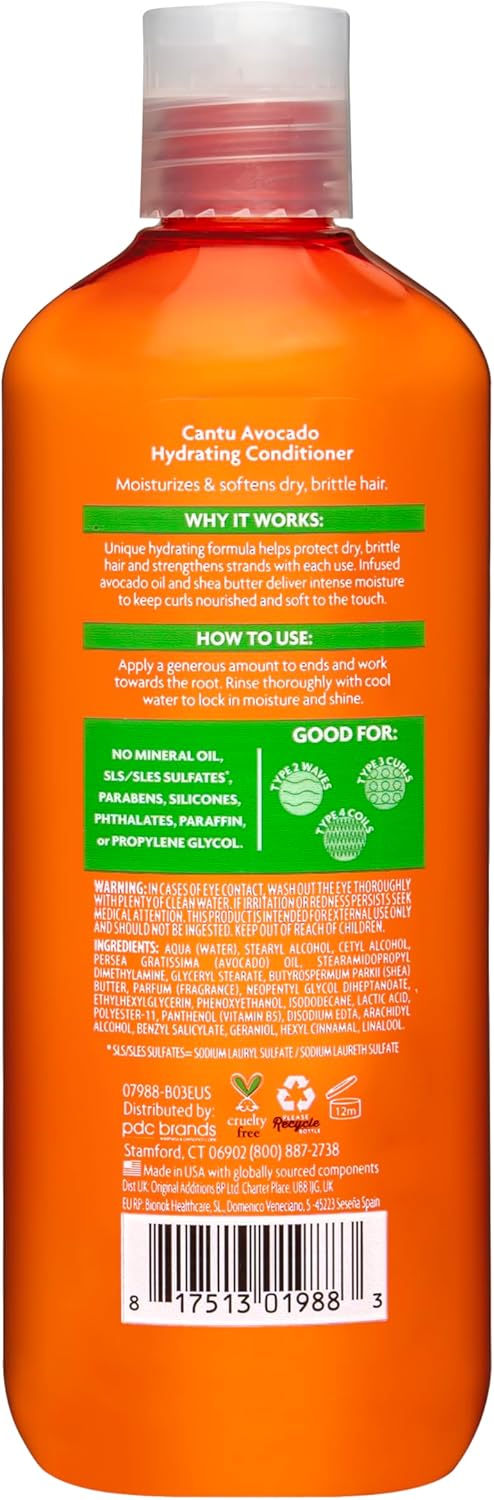 Cantu Avocado Conditioner 400ml : Amazon.co.uk: Grocery