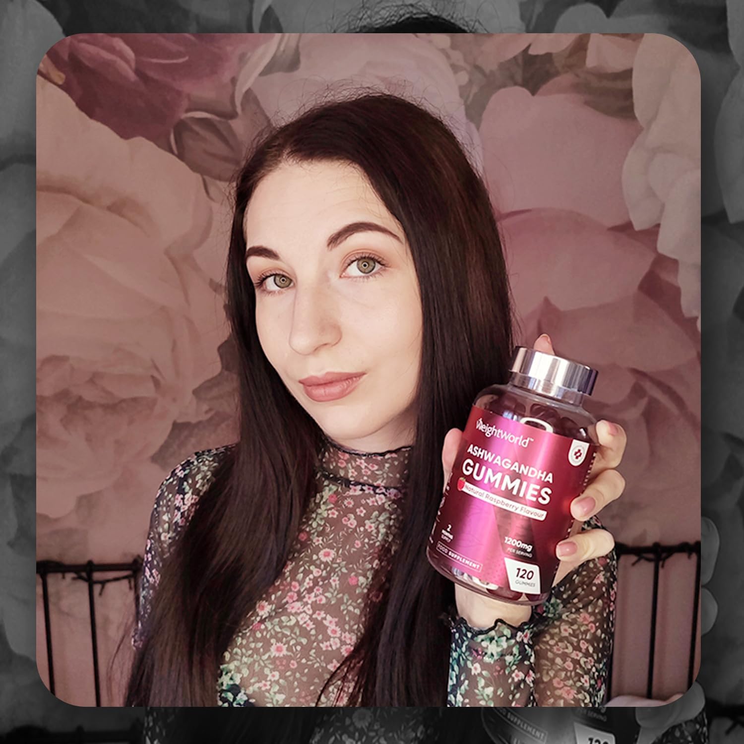 Ashwagandha Gummies 1200mg - 120 Gummies - 2 Months Supply - Tasty Natural Raspberry Flavour - 2 per Day - Ashwagandha Root Extract Supplement - Vegan, Non-GMO, Gluten-Free & Travel-Friendly : Amazon.co.uk: Health & Personal Care