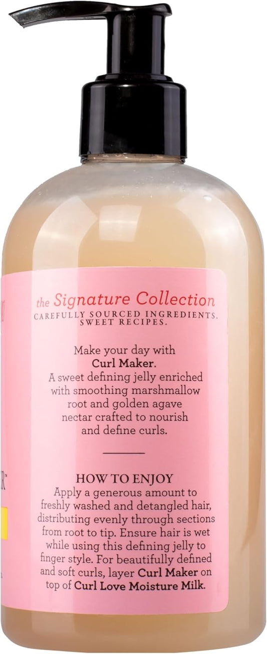 Camille Rose Curl Maker And Hair Defining Jelly, Marshmallow And Agave Leaf Extract, 355 Ml (Pack Of 1)