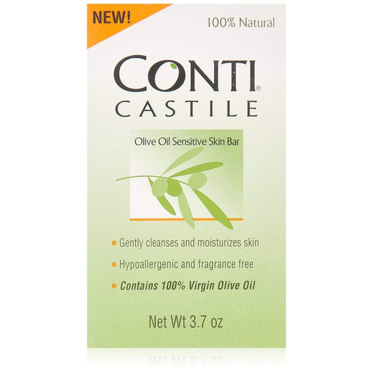 Castile Soap Conti 3.7Oz Pt#38485032153 (3 Pack) : Beauty & Personal Care