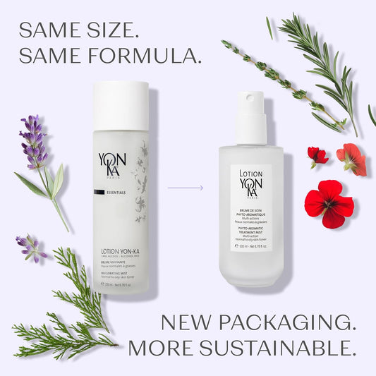 Yon-Ka Lotion Png Hydrating Face Toner (Oily & Normal Skin) Daily Purifying Face Mist, Refreshing Natural Skin Toner With Essential Oils, Alcohol-Free And Paraben-Free