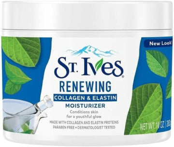 St Ives Collagen Elastin Face Moisturizer Timeless Skin 10 Oz. Jar (3-Pack)