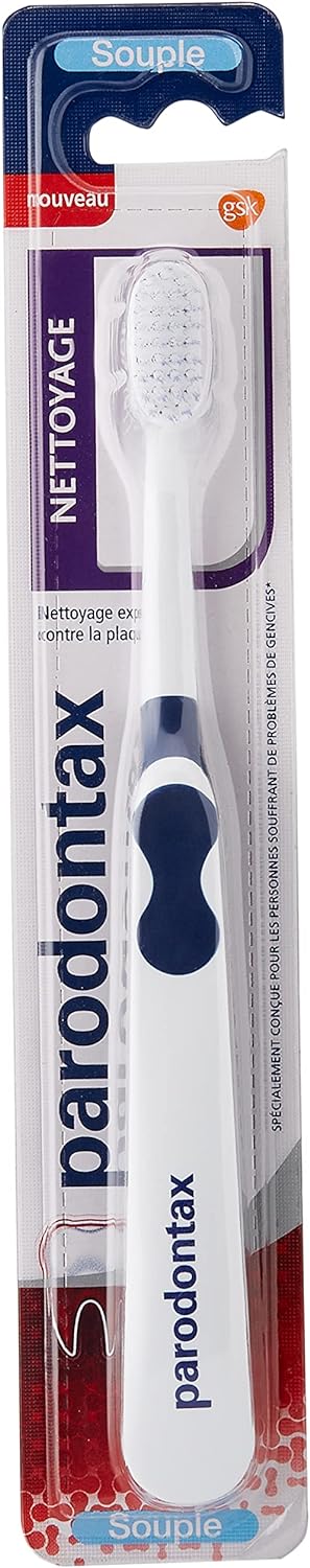 Parodontax Soft Cleaning Toothbrush, for Sensitive Teeth, Removes Plaque