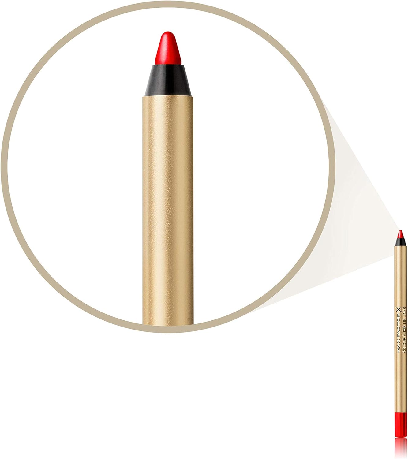 Max Factor Colour Elixir Moisturising Lip Liner, 10 Red Rush, 1.2 g : Amazon.co.uk: Beauty