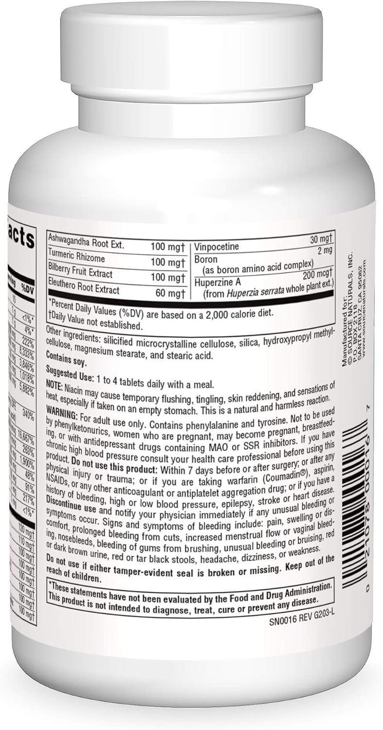 Source Naturals Higher Mind,90 Tablets