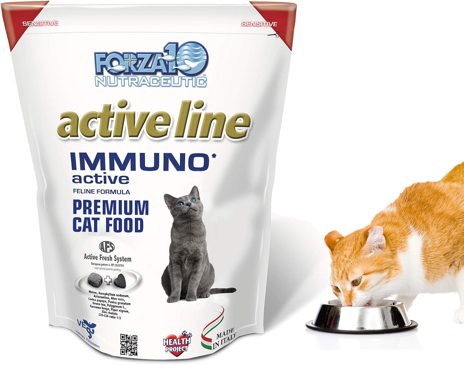 Forza10 Active Immuno Support Diet Dry Cat Food For Adult Cats, Natural Limited Ingredient Cat Food (4 Pound)