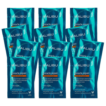 Malibu C Miracle Repair Reconstructor, Blonde Enhancer - Nourishing Repair Treatment For Damaged Blonde Strands - Reduces Discoloration