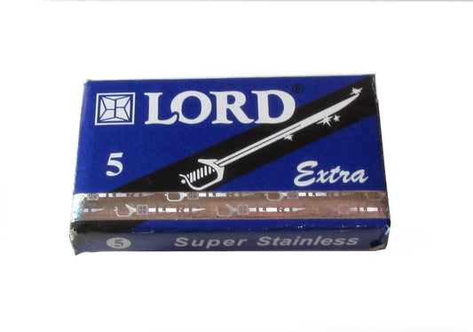 Lord Extra Double Edge Safety Razor Blades, 100 Blades (20X5) : Beauty & Personal Care