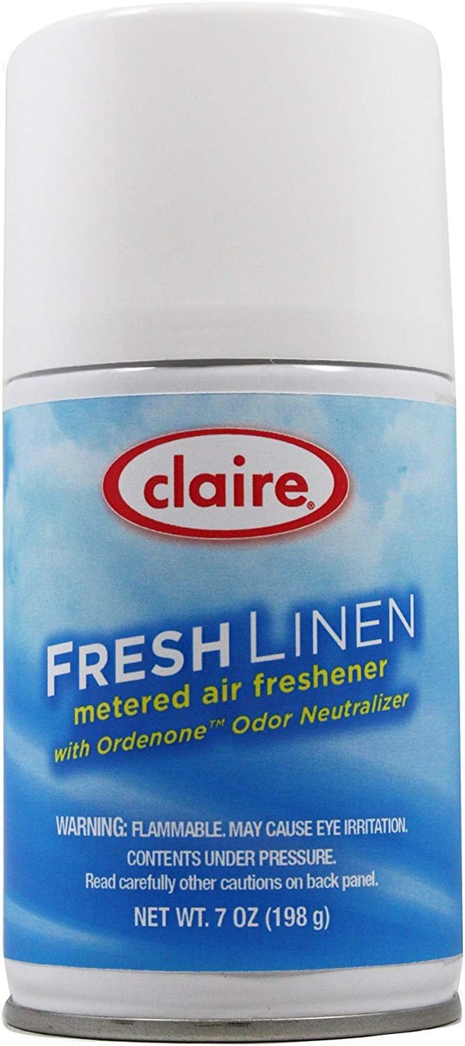 Claire Manufacturing Fresh Linen Air Freshener & Deodorizer, Hazy, 7 Oz : Health & Household