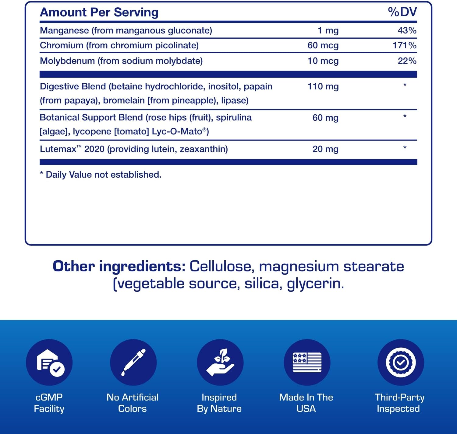 Iron Free Multivitamin For Women 50 And Over - Gentle Easy To Digest Over 50 Multivitamin For Men & Women With 30 Nutrients For Comprehensive Wellness & Immune Support - Made In The Us - 30 Servings : Health & Household