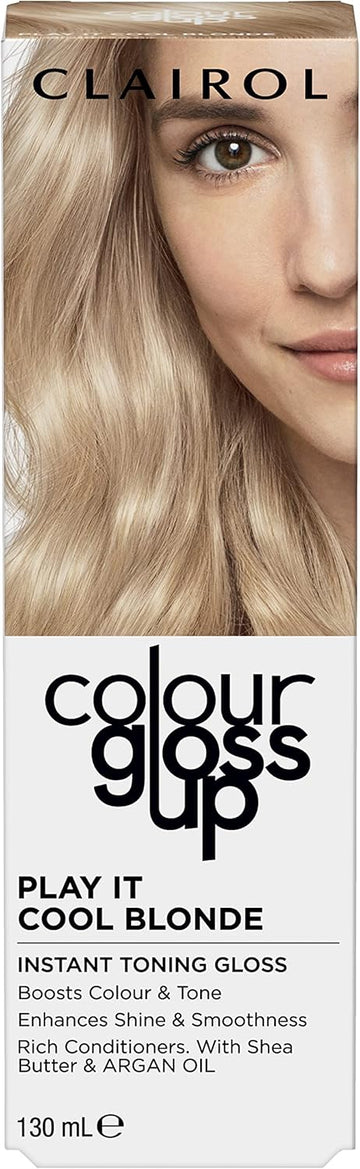Clairol Colour Gloss Up Conditioner, Play It Cool Blonde, 130Ml
