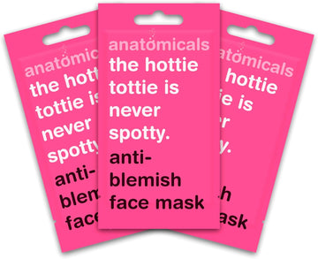 Anatomicals Super Green Beauty Face Mask 15Ml - Get Vit-Faced, Face Masks Skincare Bundle, 3 Pack
