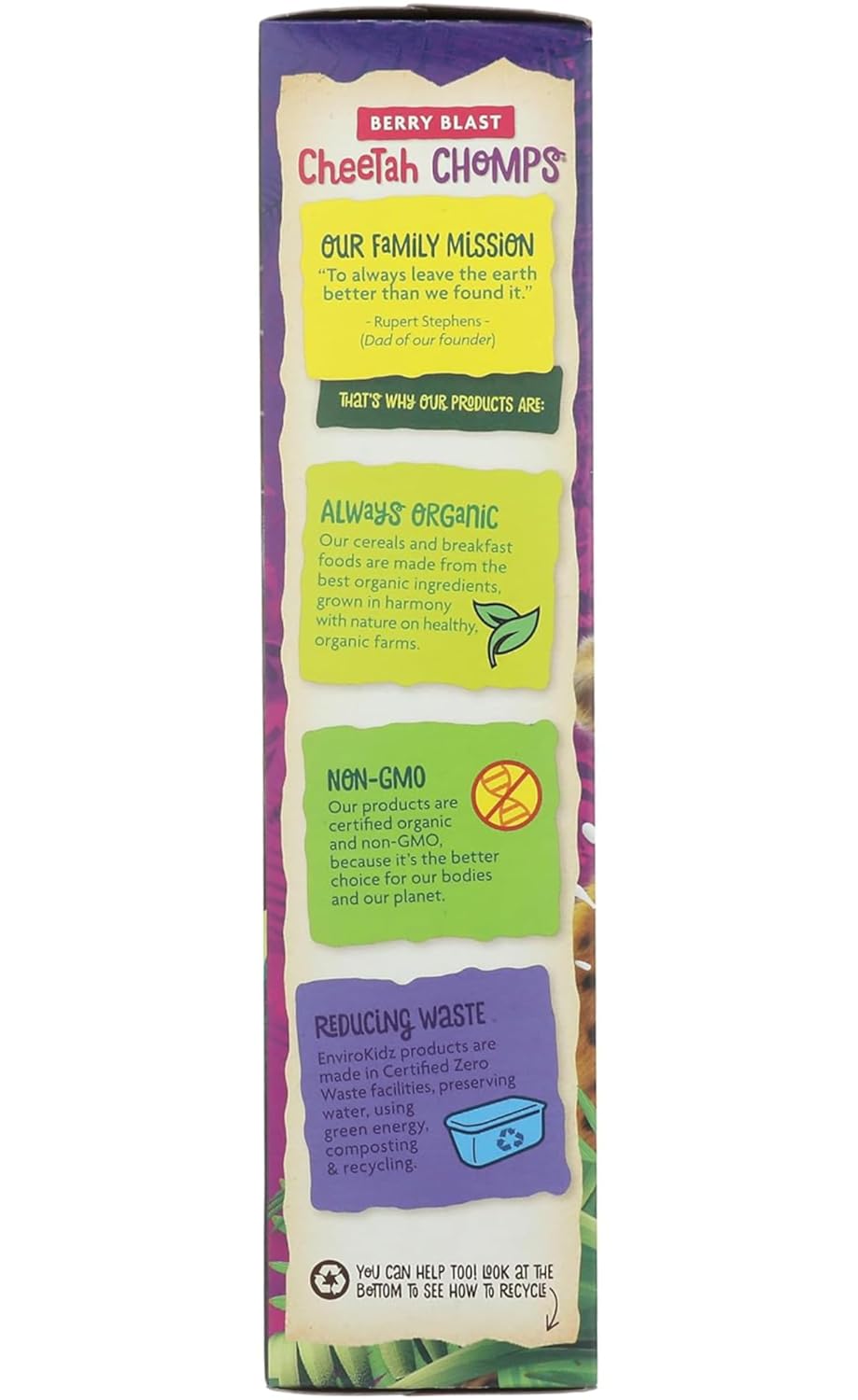 Natures Path Cereals Kids Cheetah Chomps Or 10 Oz