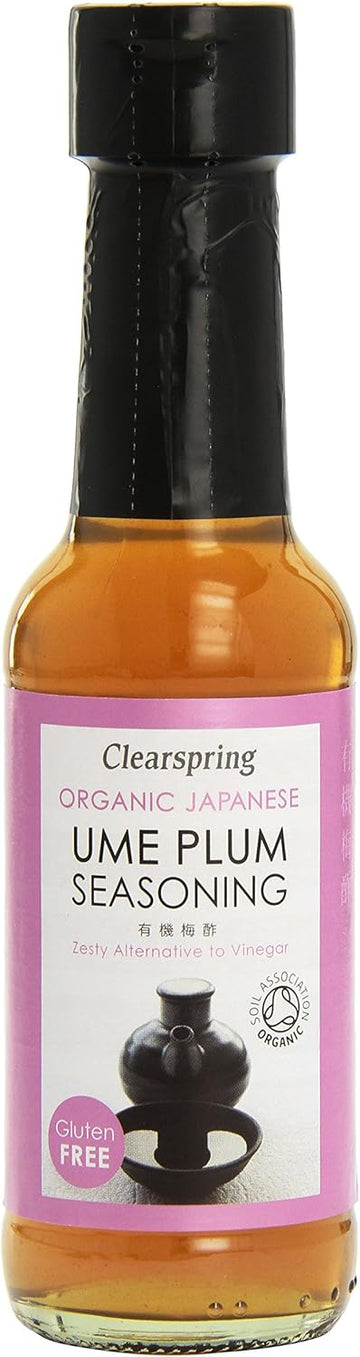 Clearspring Organic Japanese Ume Plum Seasoning 150 Ml (Pack Of 3)