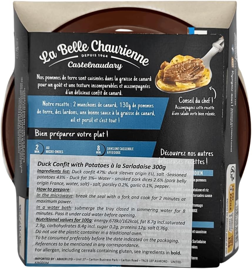 La Belle Chaurienne Ready Meal Bundle 300G X 4