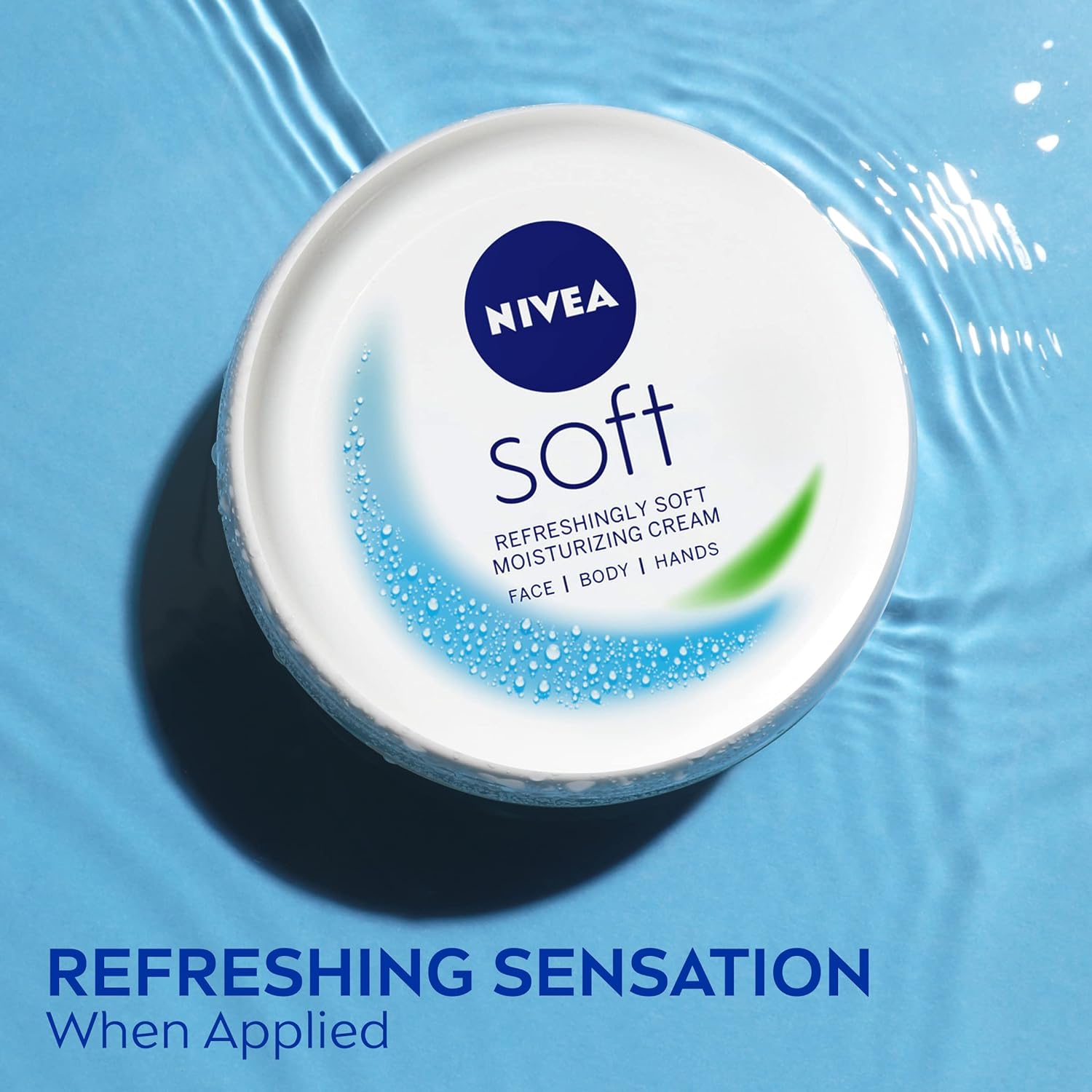 NIVEA Soft, Refreshingly Soft Moisturizing Cream, 3 Pack of 6.8 Oz Jars : Everything Else