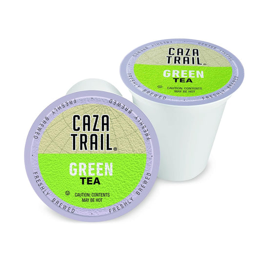 Caza Trail Green Tea Pods, Single Serve (24 Count)