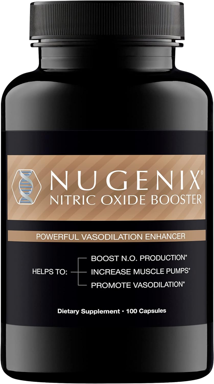 Nugenix Total-T Ultimate Testosterone Booster for Men Nitric Oxide Booster : Health & Household