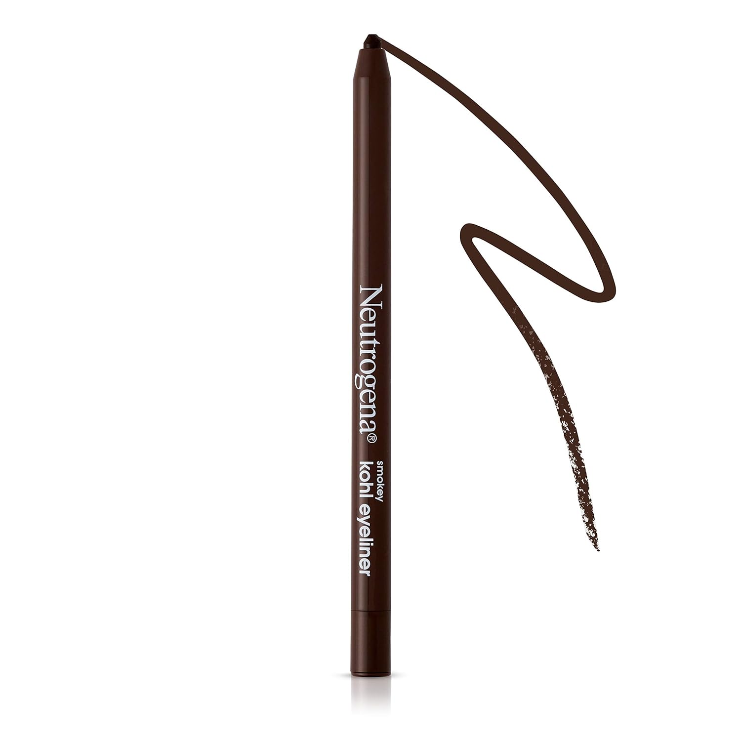 Neutrogena Smokey Kohl Eyeliner with Antioxidant Vitamin E, Water-Resistant & Smooth-Gliding Eyeliner Makeup, Dark Brown, 0.014 oz : Beauty & Personal Care